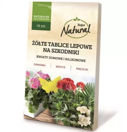 Żółte tablice lepowe  żółte 10szt Target