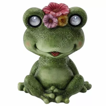 Figurka LED żaba z ruchomymi oczami 37,5cm