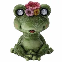 Figurka LED żaba z ruchomymi oczami 37,5cm