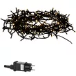 Lampki 1000 LED  białe ciepłe + zimny flash dł. 3+50m wewzew