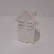 Świecznik ceramiczny domek/łyżwa