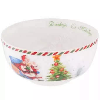Miska List do Mikołaja 14cm 600ml