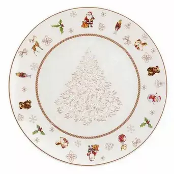 Talerz deserowy Winter Fun 19cm 