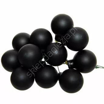 Pik bombka 25mm czarny mat