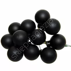 Pik bombka 25mm czarny mat