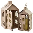 Lampion domek Roger 14,8x14,3x26,8cm