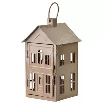 Lampion domek Roger 14,8x14,3x26,8cm