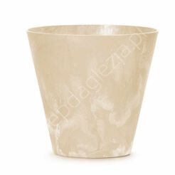Doniczka Pr Tubus Beton Effect 200 kremowa