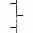 Lampki 120 LED niebieskie 9m