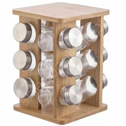 Zestaw 12 przyprawników 15*15*23,5cm