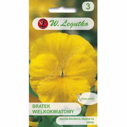 Bratek wielokwiatowy Goldgelb żółty 0.5g  L