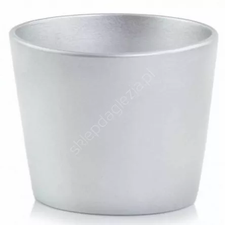 Doniczka cer P 71.031.13 srebrna