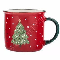 Kubek świąteczny Choinka 400ml