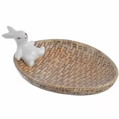 Podstawka ceramiczna z zającem 