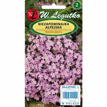 Niezapominajka alpejska różowa 0,3g  L