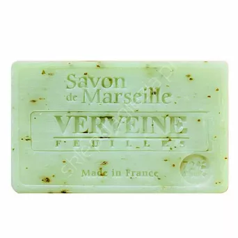 Mydło Marsylskie Werbena z płatkami migdałowy 125g