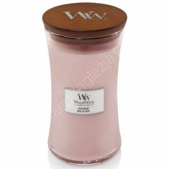 Świeca Wood Wick duża Rosewood