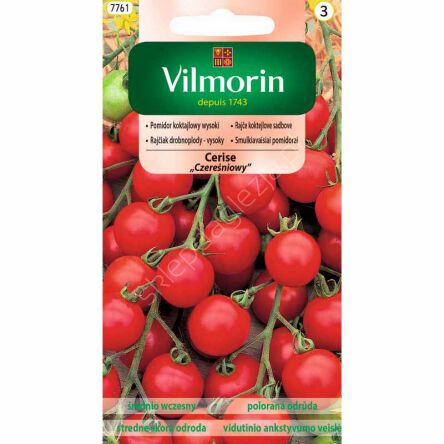 Pomidor koktajlowy Cerise wysoki 1g Vilmorin 