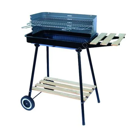 Grill  prstokątny z półką