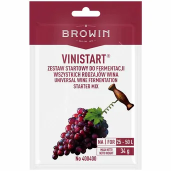 Drożdżez pożywką Vinstart 34g