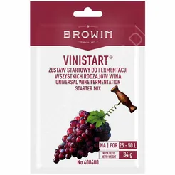 Drożdżez pożywką Vinstart 34g