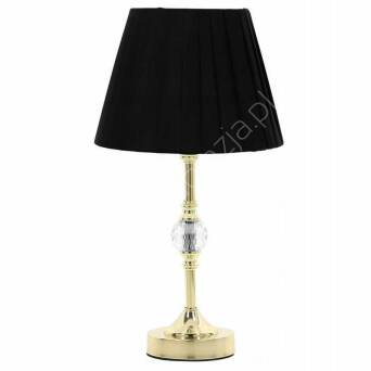 Lampa dekoracyjna stołowa MSK61 czarno-złota
