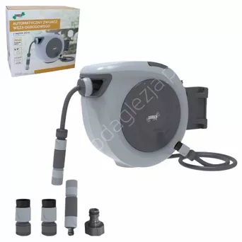 Bęben naścienny z wężem 20m