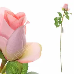 Róża pojedyńcza różowa 66cm