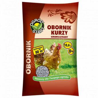 Nawóz Obornik  Kurzak granulowany 8kg AM
