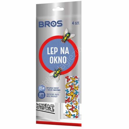 BROS Lep na szybę 4szt 