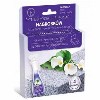 Płyn do mycia i pielęgnacji nagrobków 4x40ml