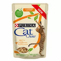Purina    85g Cat Chow saszetka Kurczak i cukinia