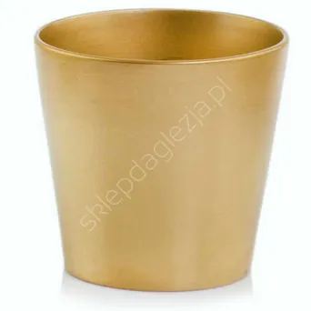 Doniczka cer P 71.040.14 złota