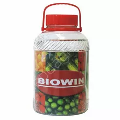 Słój z zakrętką plastikową 10l 