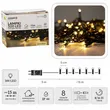 Lampki 300 LED białe ciepłe dł. 3+15m