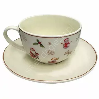 Filiżanka Winter Fun ze spodkiem 220ml 