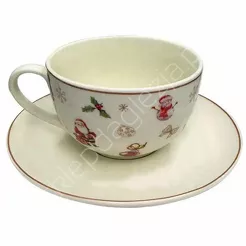 Filiżanka Winter Fun ze spodkiem 220ml 