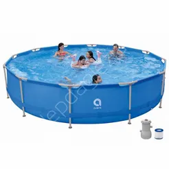 Basen stelażowy 4,2*0,84m z filtrem i drabinką