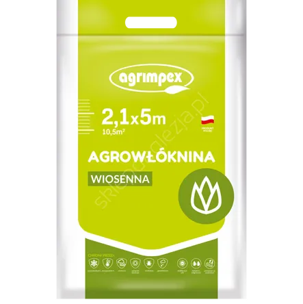 Agrowłóknina 2,1* 5  P17 hobby biała