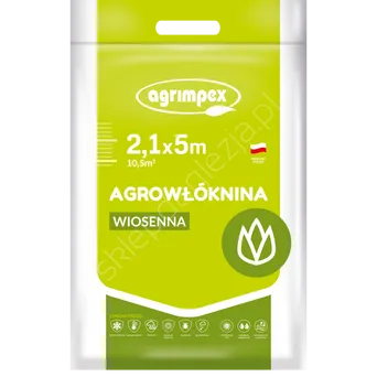 Agrowłóknina 2,1* 5  P17 hobby biała
