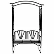 Pergola ogrodowa z ławką 114*45*208cm - 3