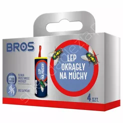 Lep na muchy okrągły 4szt