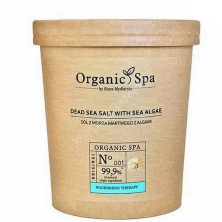 Sól do kąpieli Organic Spa z Morza Martwego  650g