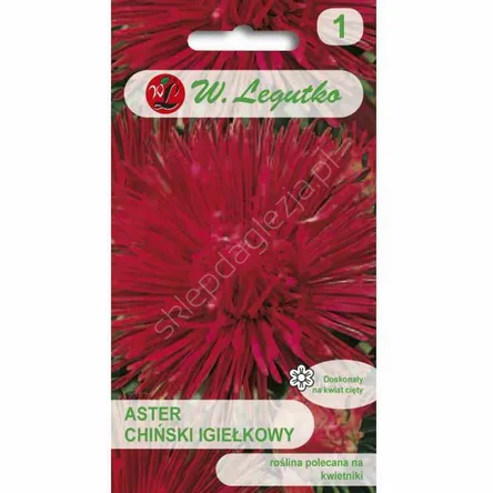 Aster igiełkowy czerwony 1,00g  L