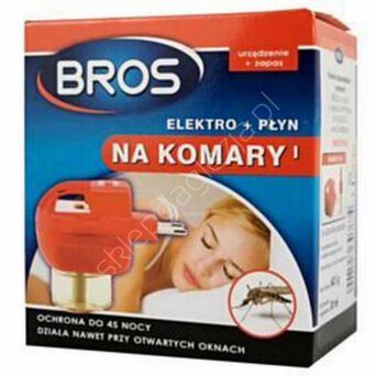 Elektro + płyn na komary 45 nocy