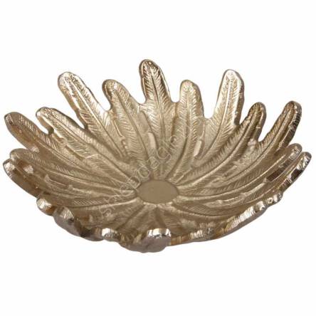 Miska dekoracyjna złota 19x5.5cm