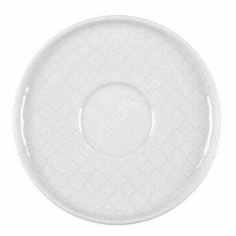 Lubiana spodek pod filiżankę Marrakesz biały 15cm