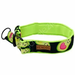 Obroża KenDog M 4cm półzacisk Avocado