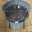 Grill okrągły z półką