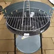 Grill okrągły z półką